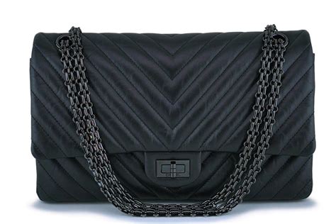 chanel reissue 226 so black|chanel reissue bag.